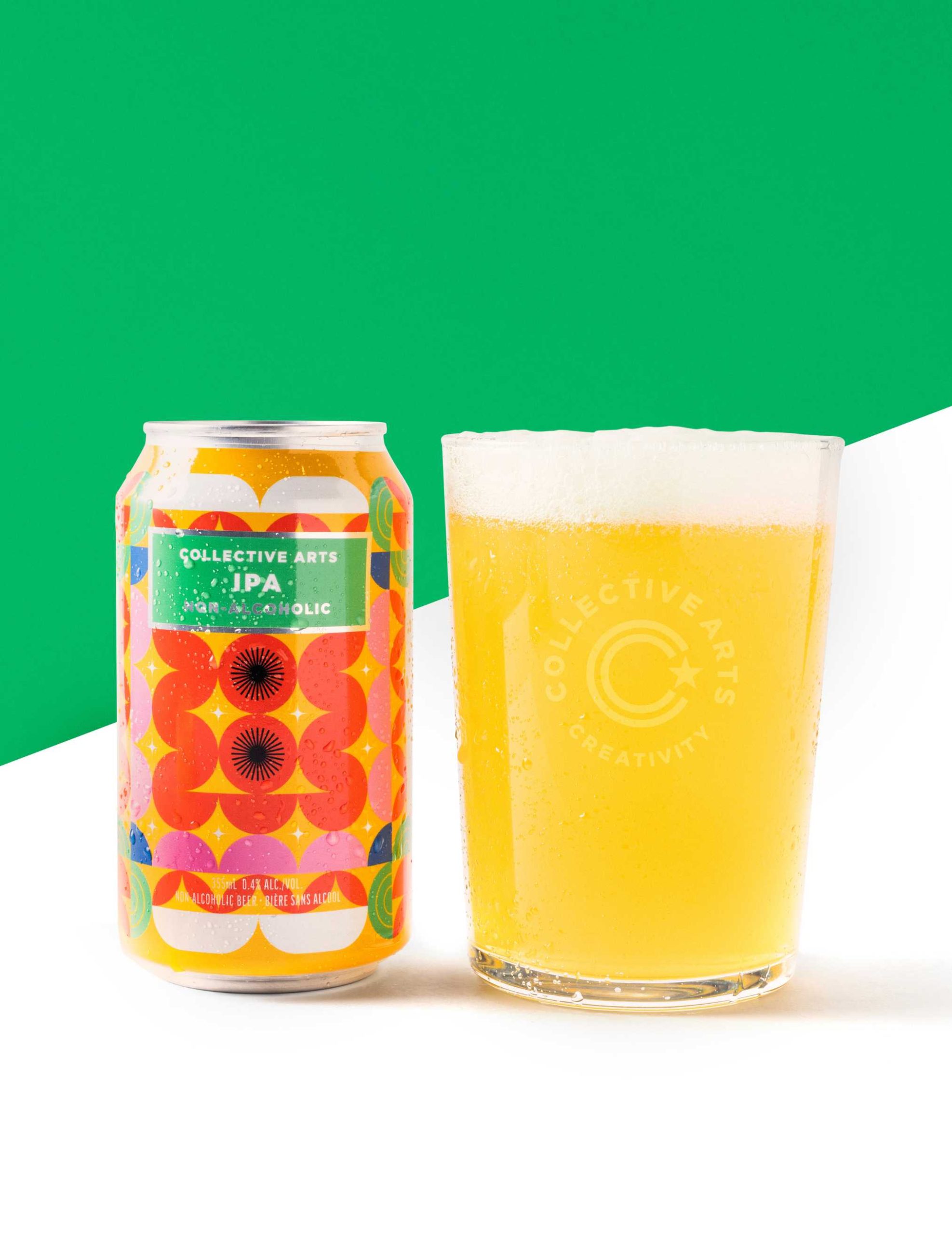 Collective Arts : IPA sans alcool - Gueule de joie 0.4° |  33 cl