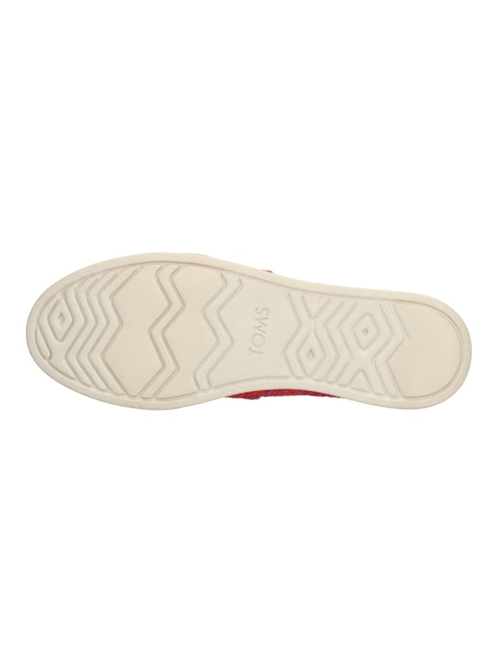 TOMS Slipper in Rot günstig kaufen