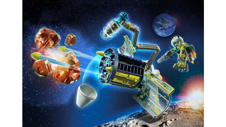 PLAYMOBIL 71369 - Space - Meteoroiden-Zerstörer