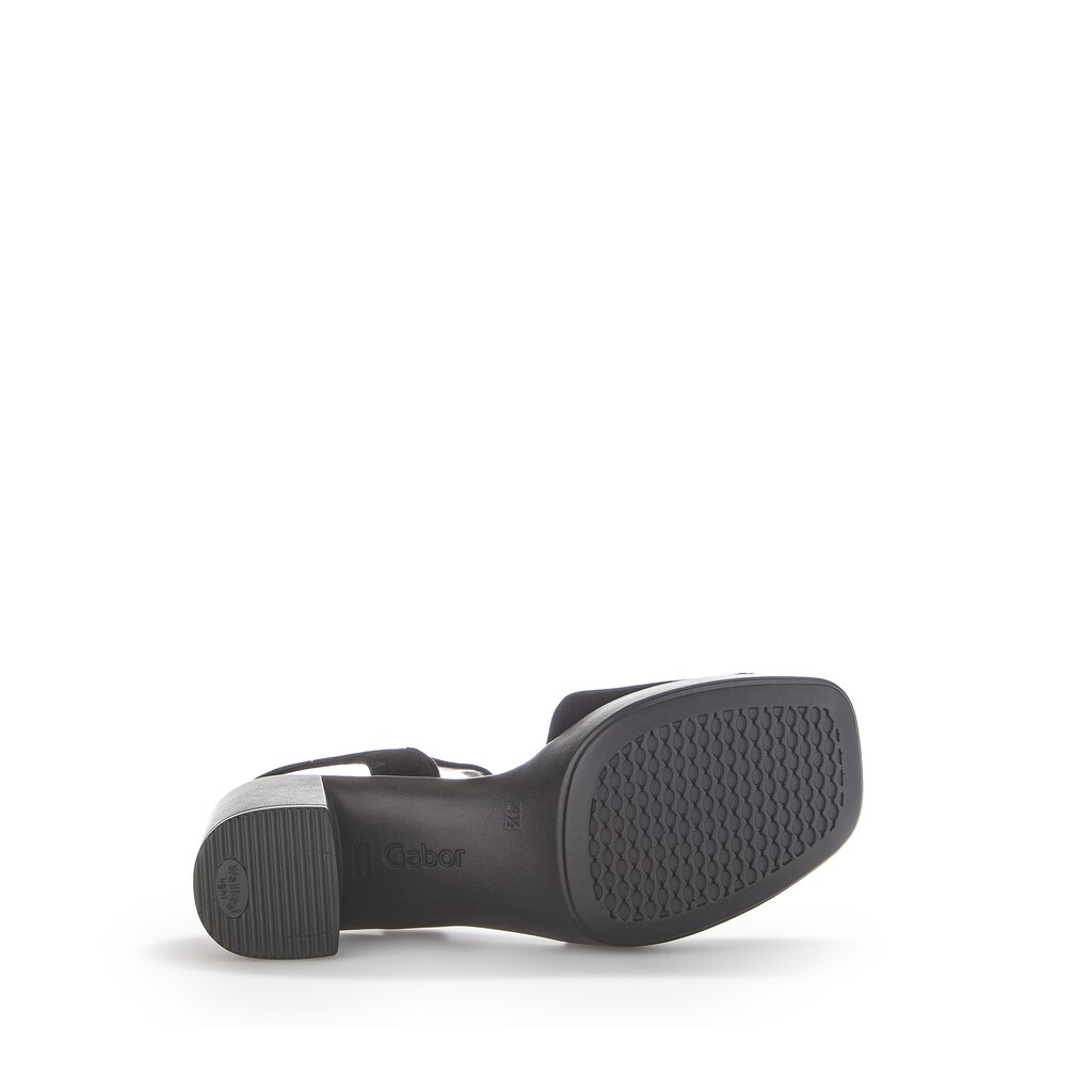 Gabor fashion Plateau Sandale schwarz