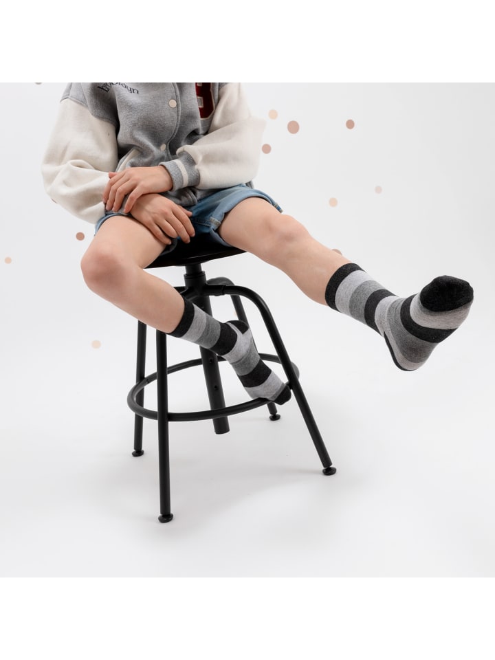 Occulto 10er Pack Bunte Socken Estilo in Grau-Blau günstig kaufen