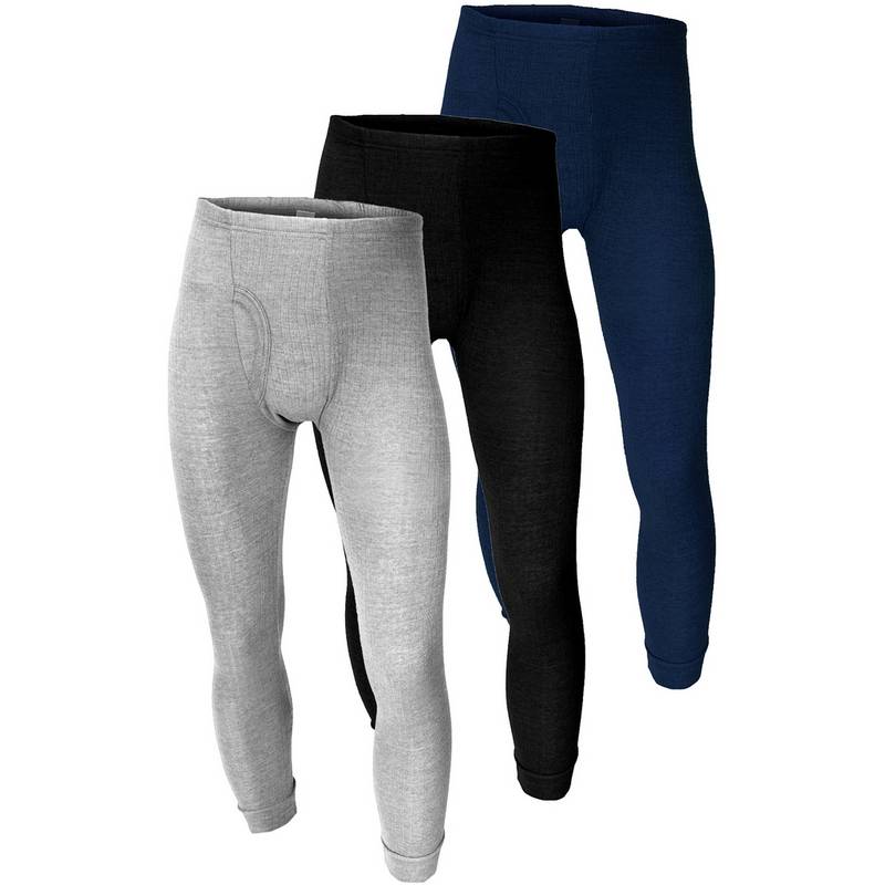 Black Snake 3 Pack Thermo Hosen Cushy Funktionsunterhose Herren