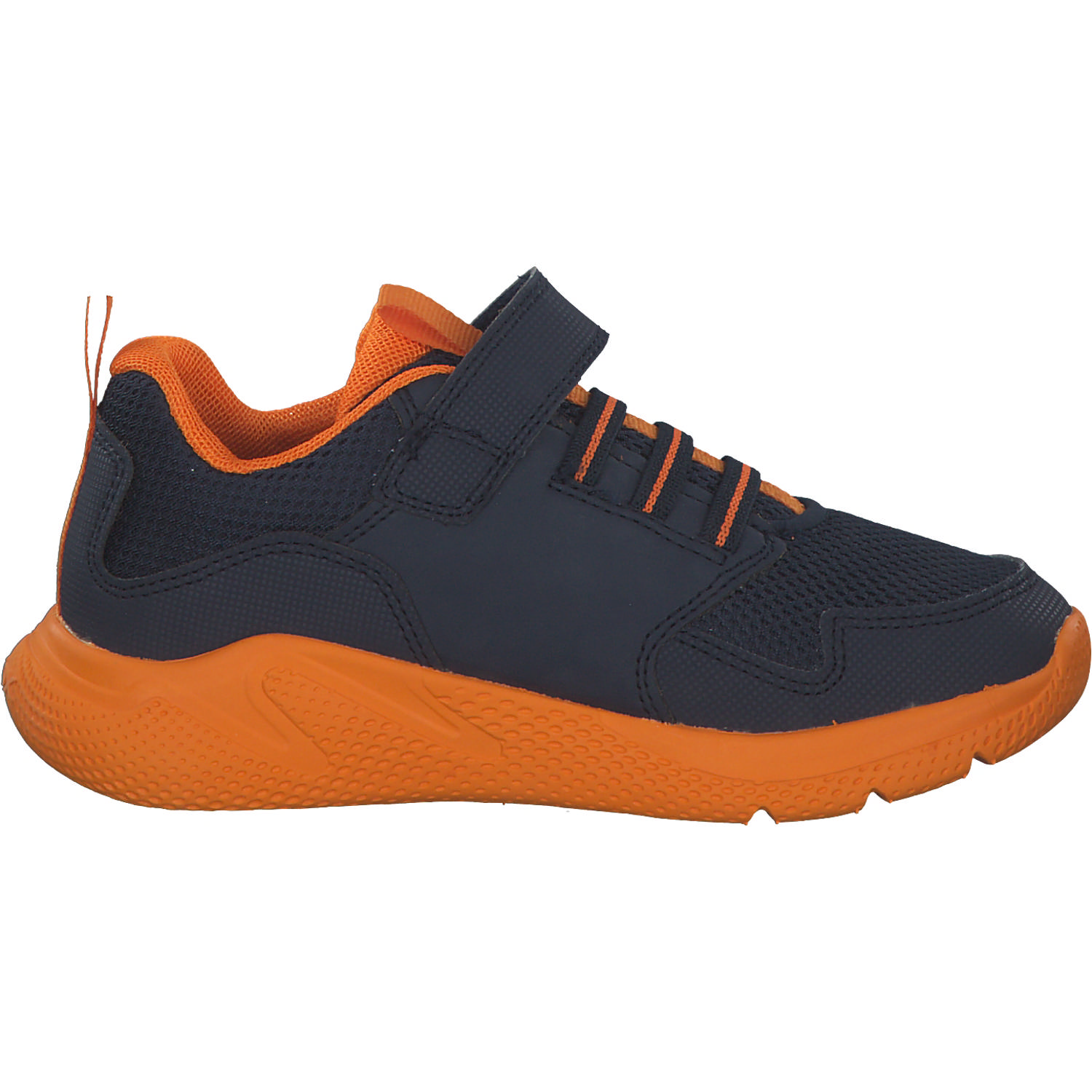 Geox J26GBA, Sneakers Low, Kinder, NAVY/ORANGE