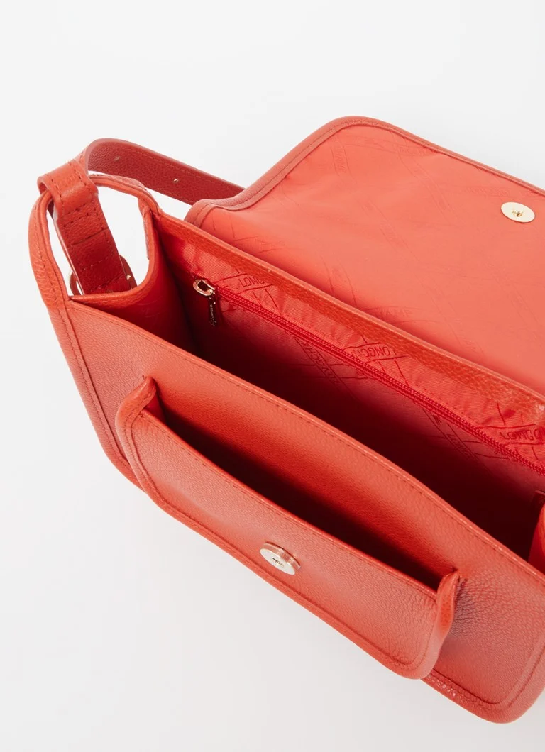 Longchamp Le Foulonné M crossbody laukku nahkaa