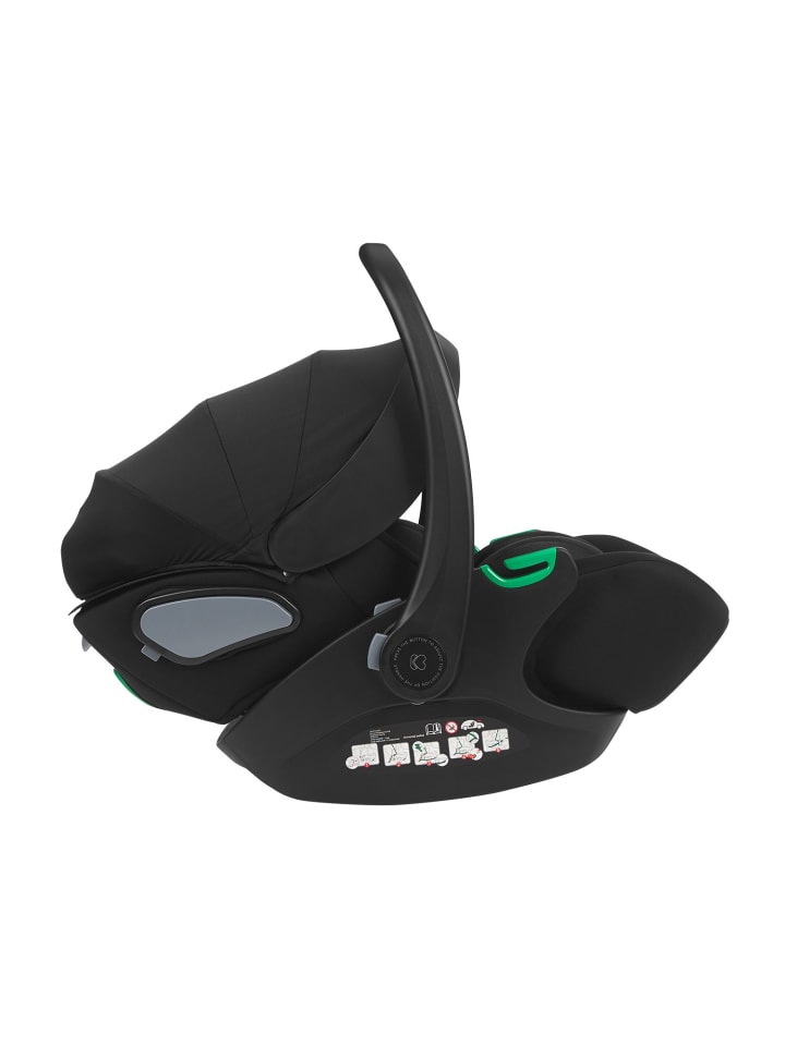 Kikkaboo Babyschale i-Trail i-Size in schwarz günstig kaufen onesize