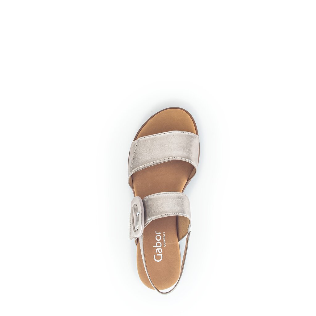 Gabor comfort Keilsandalette gold