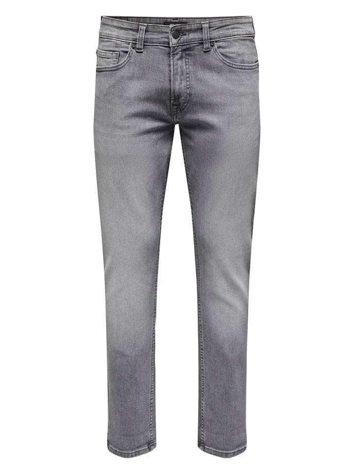 ONLY & SONS Jeans - Slim fit - in Grau günstig kaufen