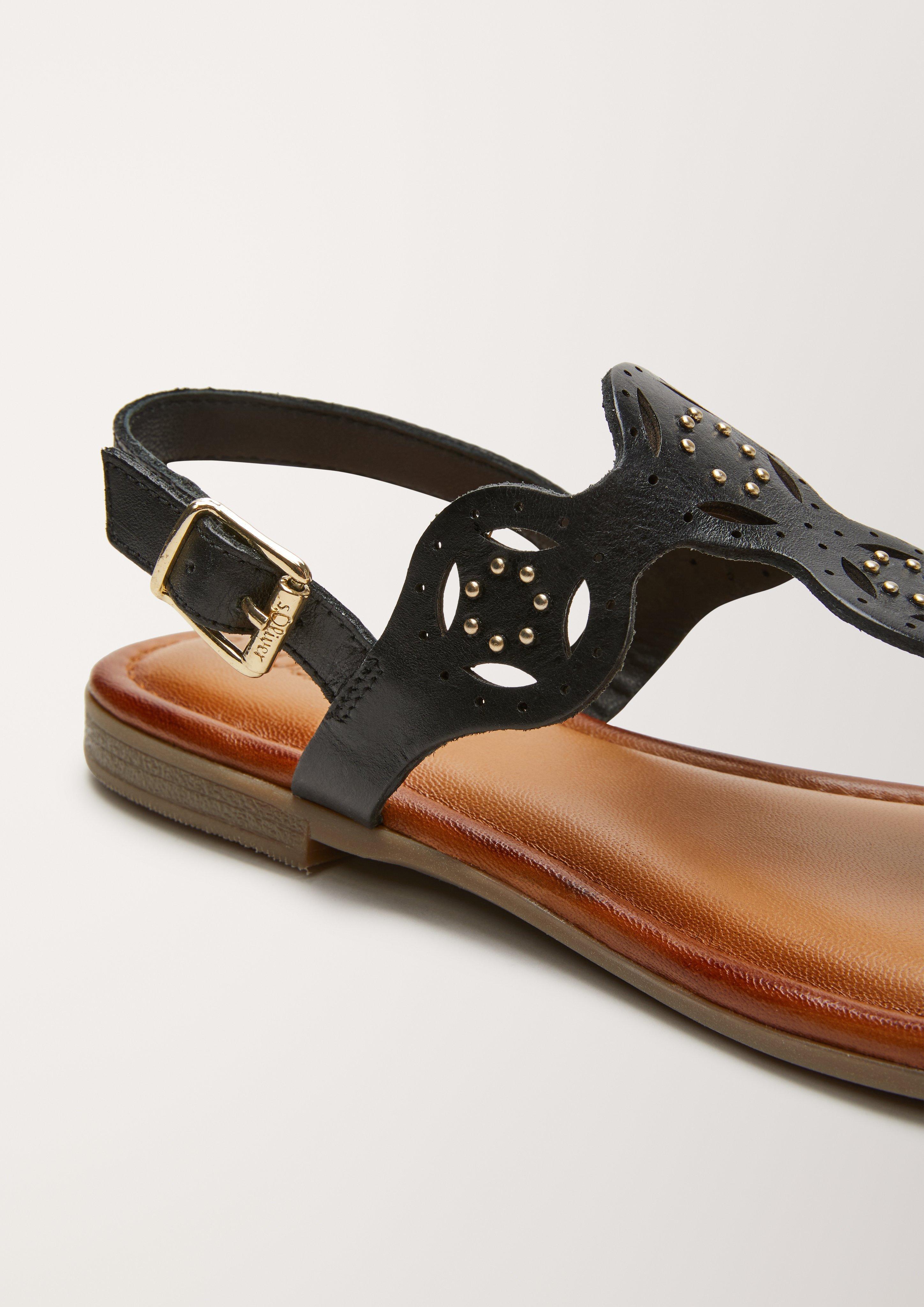 Sandalen aus Leder  6005763-001