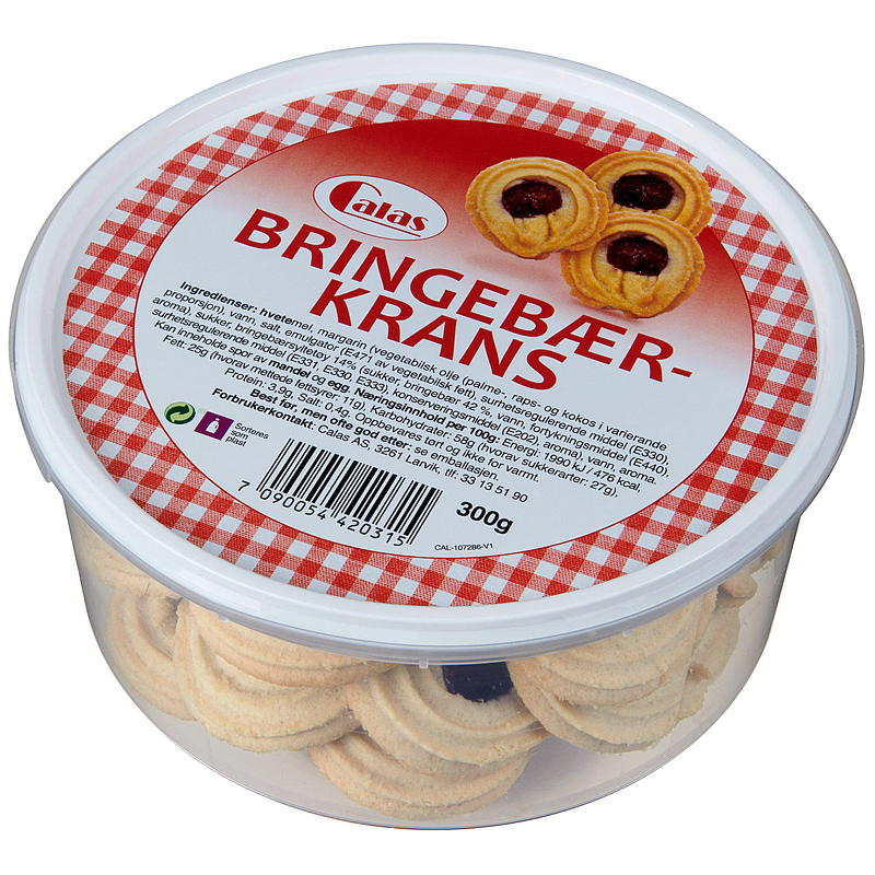 Bringebærkrans 300 g