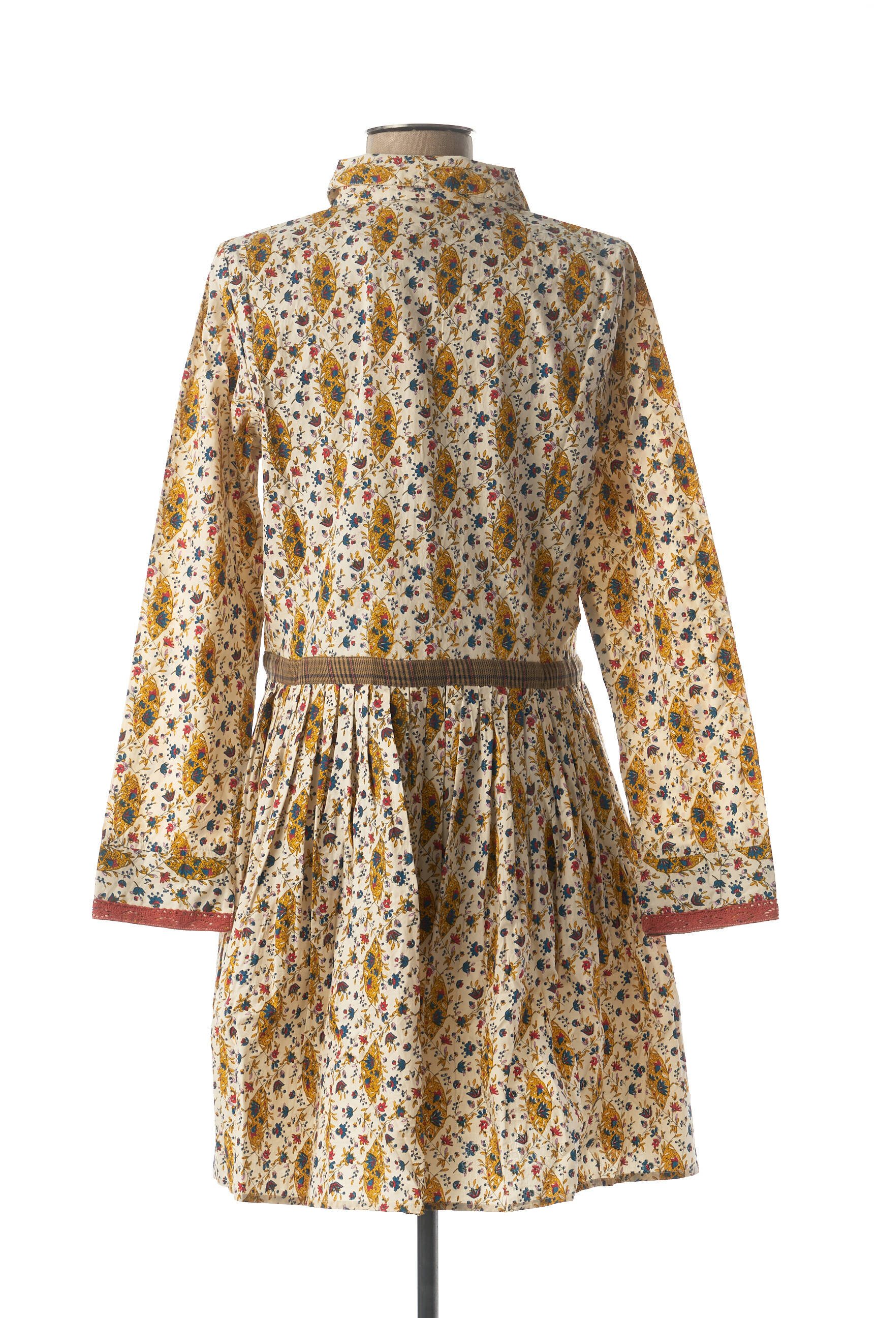 Rhum Raisin Tuniquemanchelongue Femme couleur beige