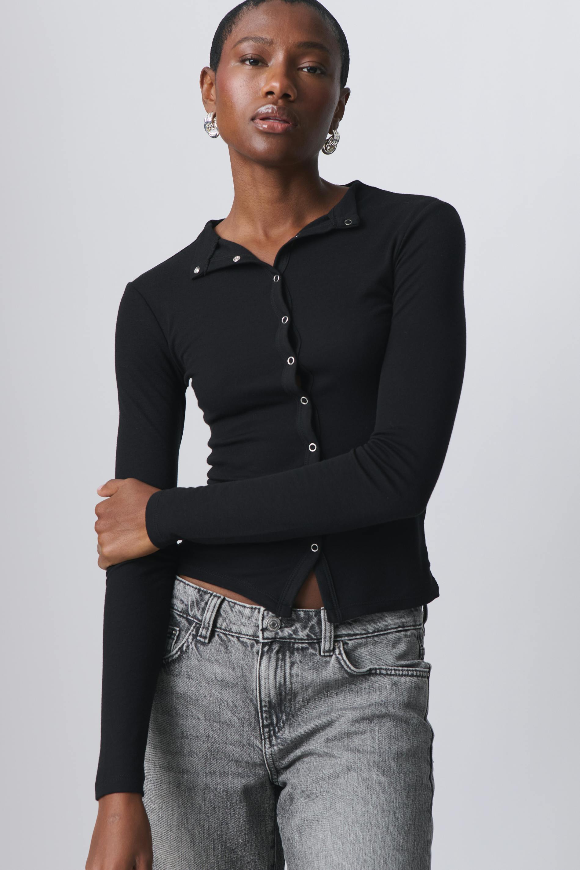 Button top