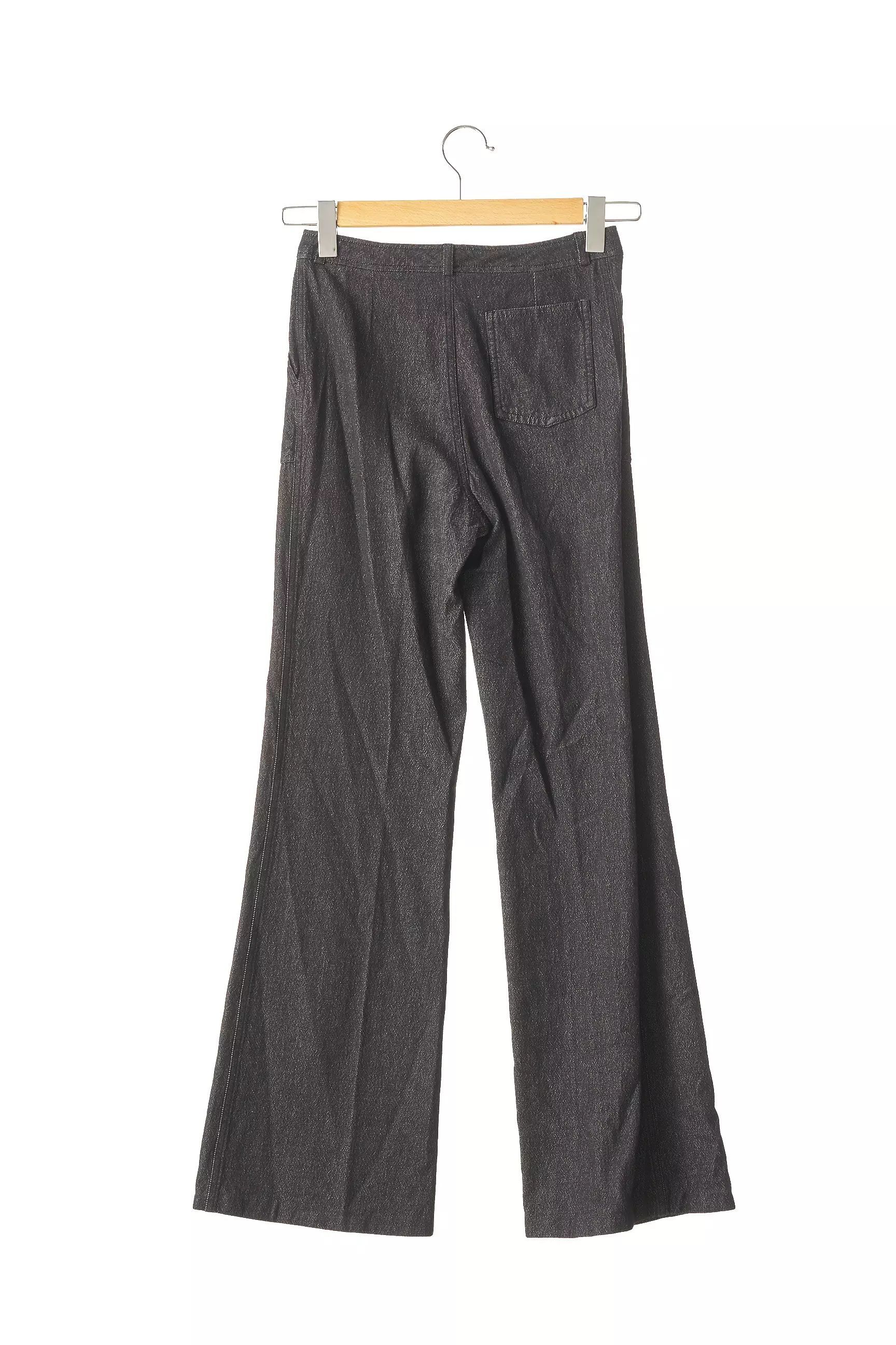 Irie Wash Pantalons Flare Femme couleur noir
