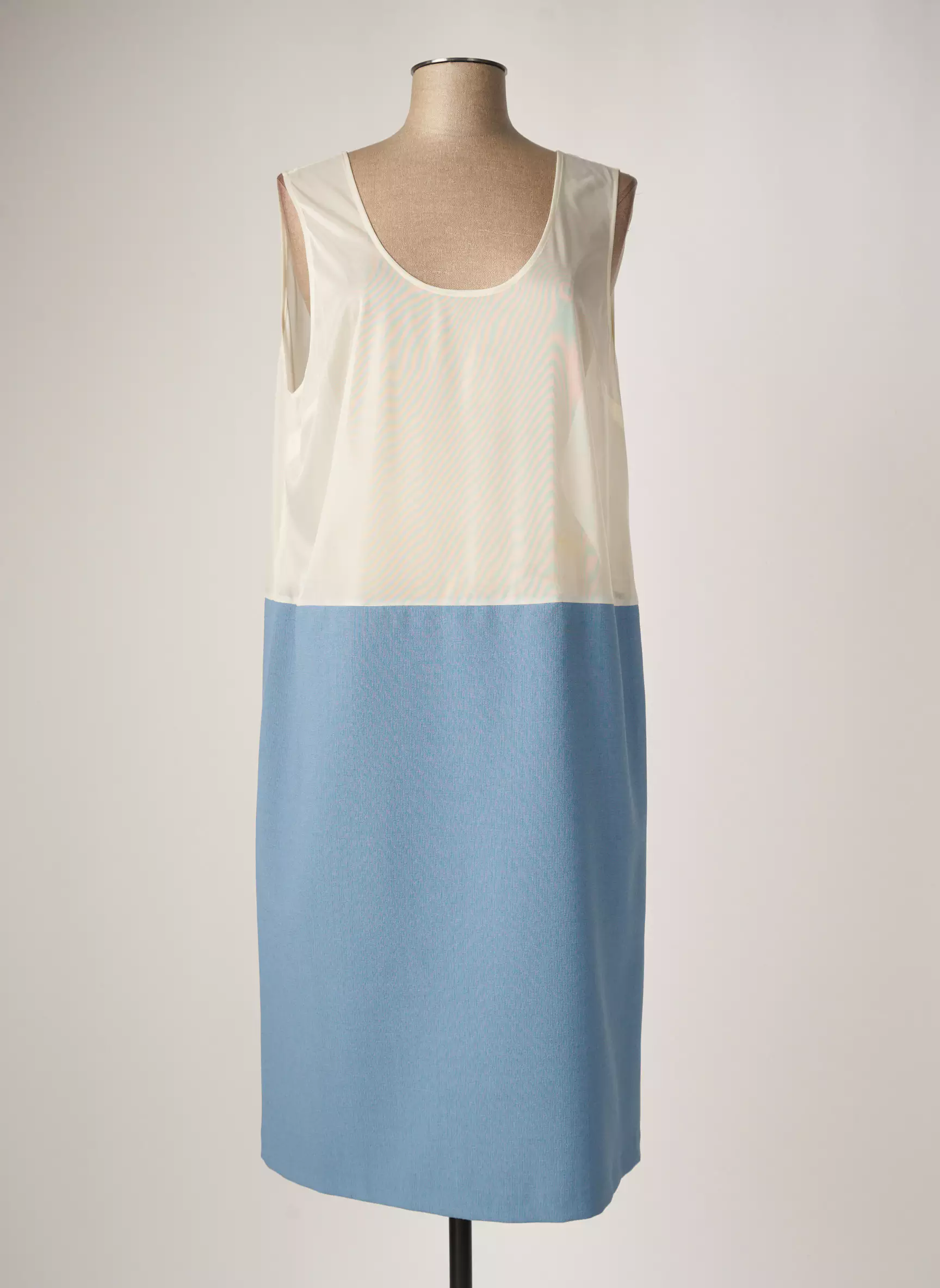 France Rivoire Robes Mi Longues Femme couleur bleu