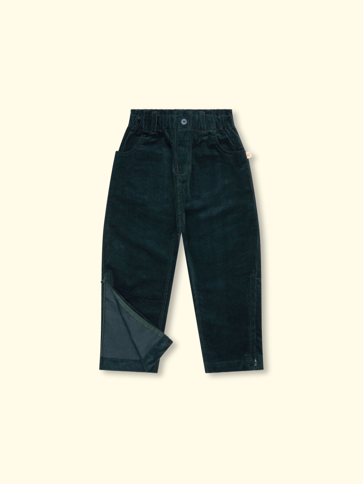Wombly Pippo Cordhose dunkelgruen
