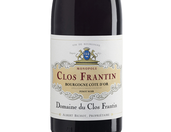 Albert Bichot Domaine du Clos Frantin Bourgogne Côte D'Or Pinot Noir Monopole 2020
