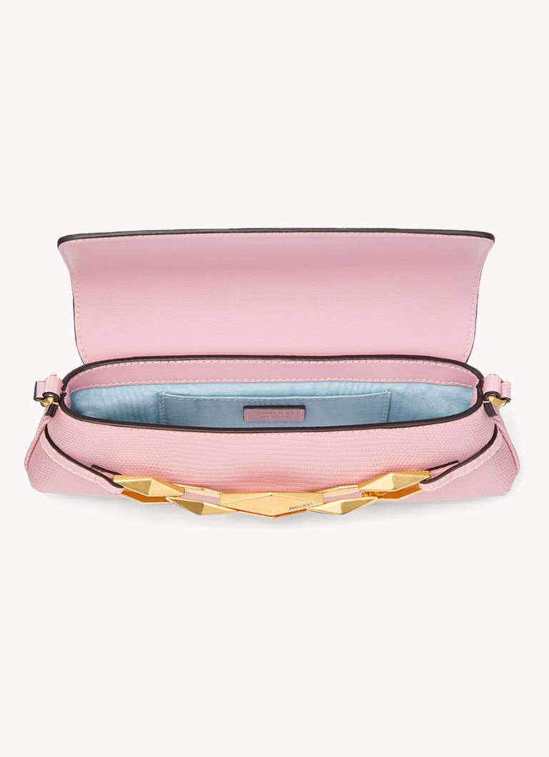 Borsa a tracolla Jimmy Choo Diamond Mini in pelle di vitello