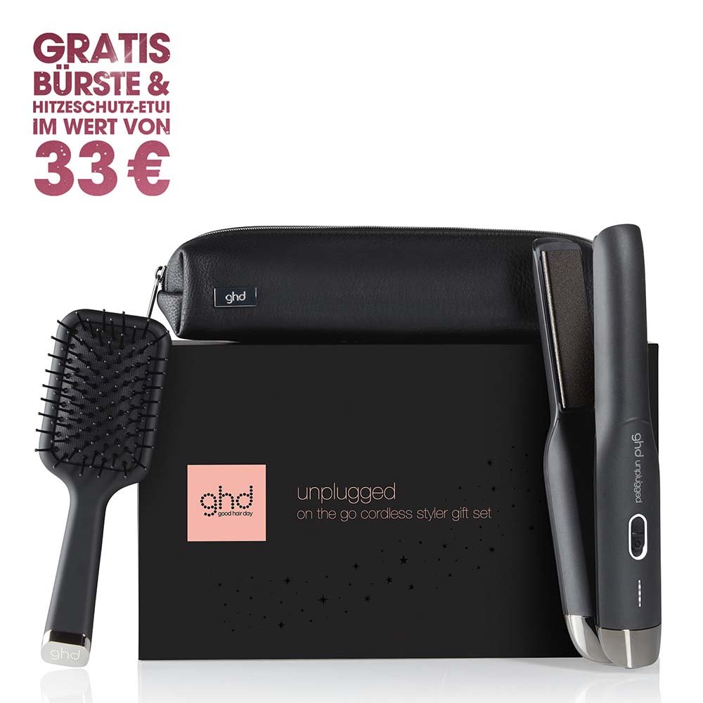 ghd - good hair day Glätteisen unplugged™ Geschenkset