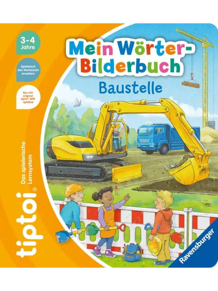 Ravensburger tiptoi® Mein Wörter-Bilderbuch - Baustelle günstig kaufen onesize