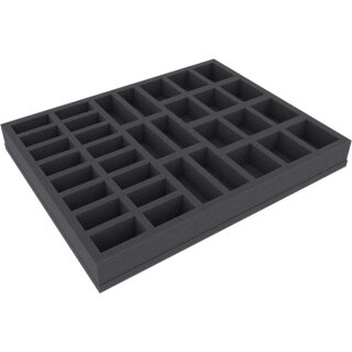 Feldherr 40 mm Full-Size Schaumstoff mit 34 Fächern gemischter Größe