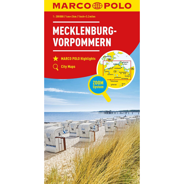 REGIONALKARTE DEUTSCHLAND BLATT 02 MECKLENBURG-VORPOMMERN - Karte