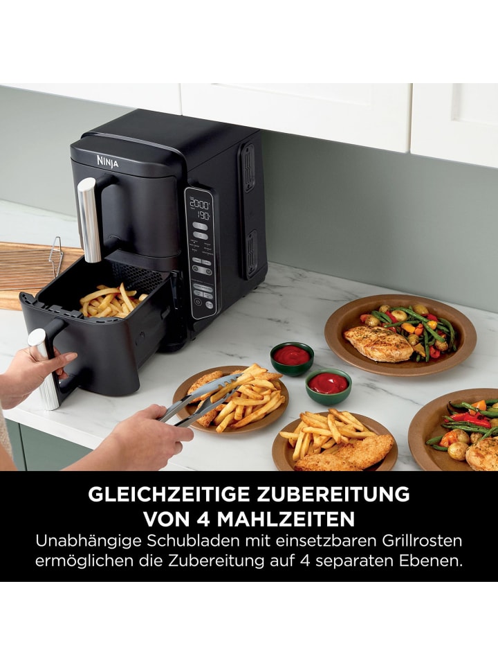 NINJA Heißluftfritteuse Double Stack SL300EU in schwarz günstig kaufen onesize