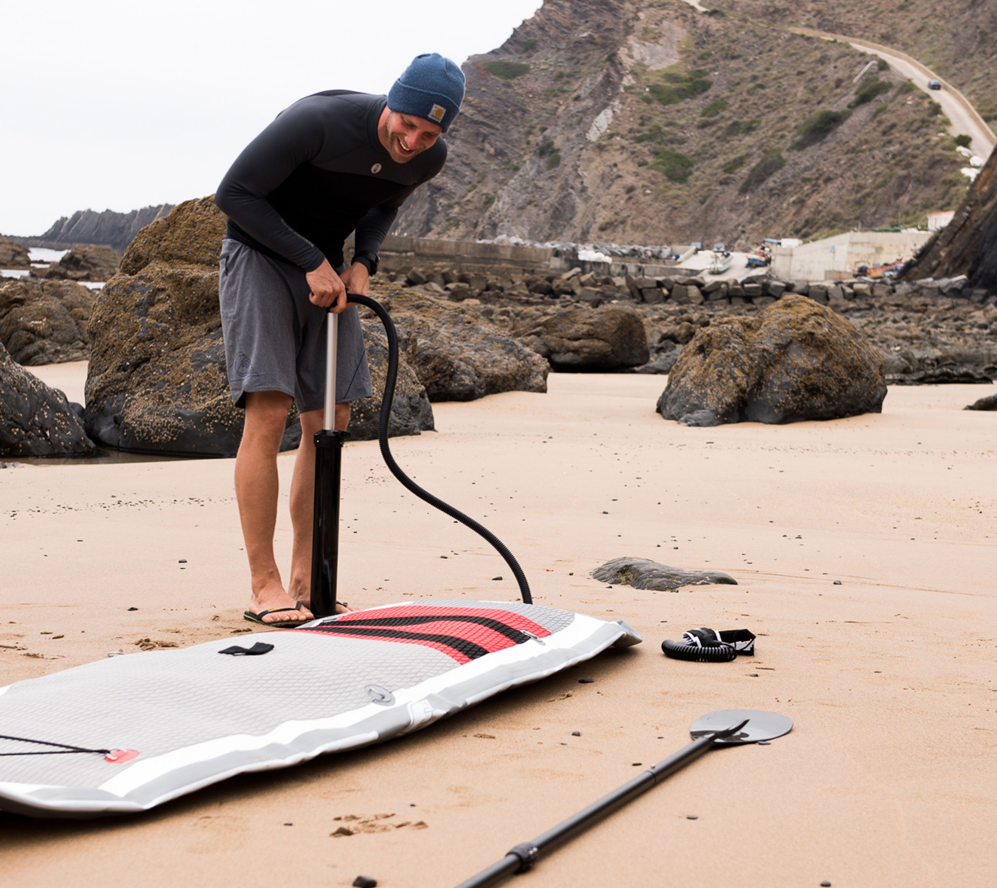 F2 Inflatable SUP-Board Union 11,5, (Set, 5 tlg), Stand Up Paddling