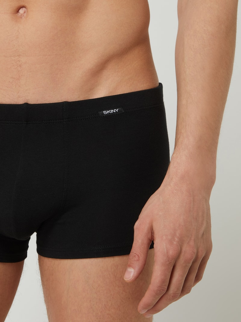 Trunks mit Stretch-Anteil im 2er-Pack Modell 'Advantage Men' in schwarz