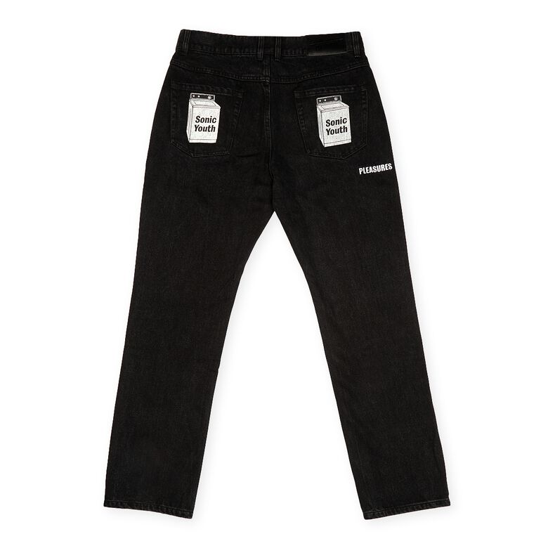 Pleasures Washing Machine Denim Black