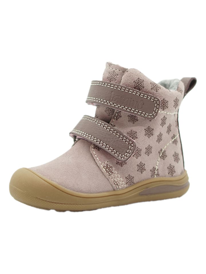 lamino Leder-Boots in Lila/ Grau günstig kaufen