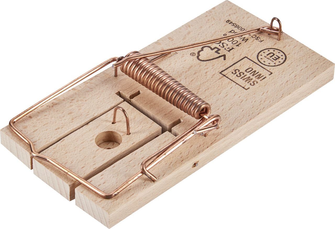 Swissinno Insektenvernichtungsmittel Swissinno Holz-Rattenfalle FSC Classic