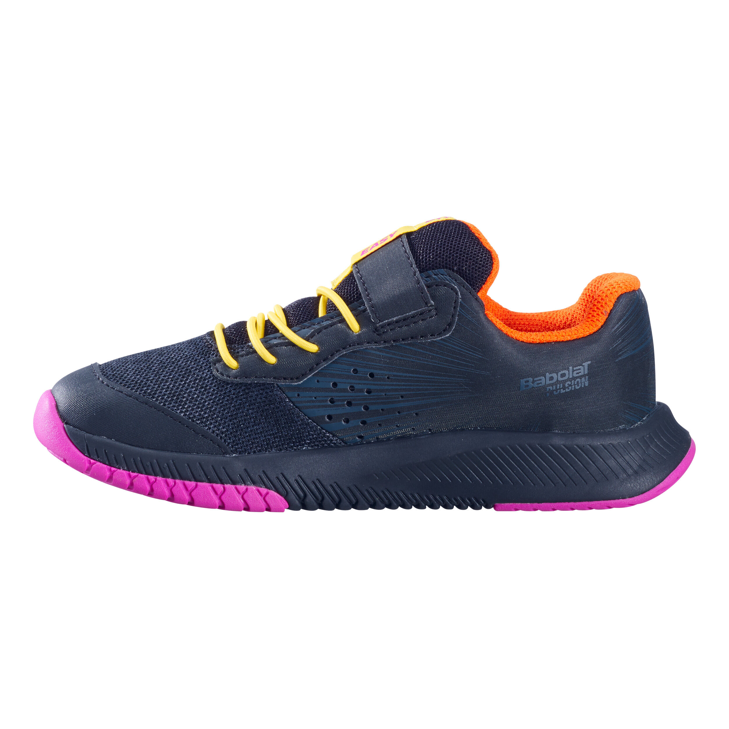 Pulsion Allcourtschuh Kinder - Schwarz, Mehrfarbig