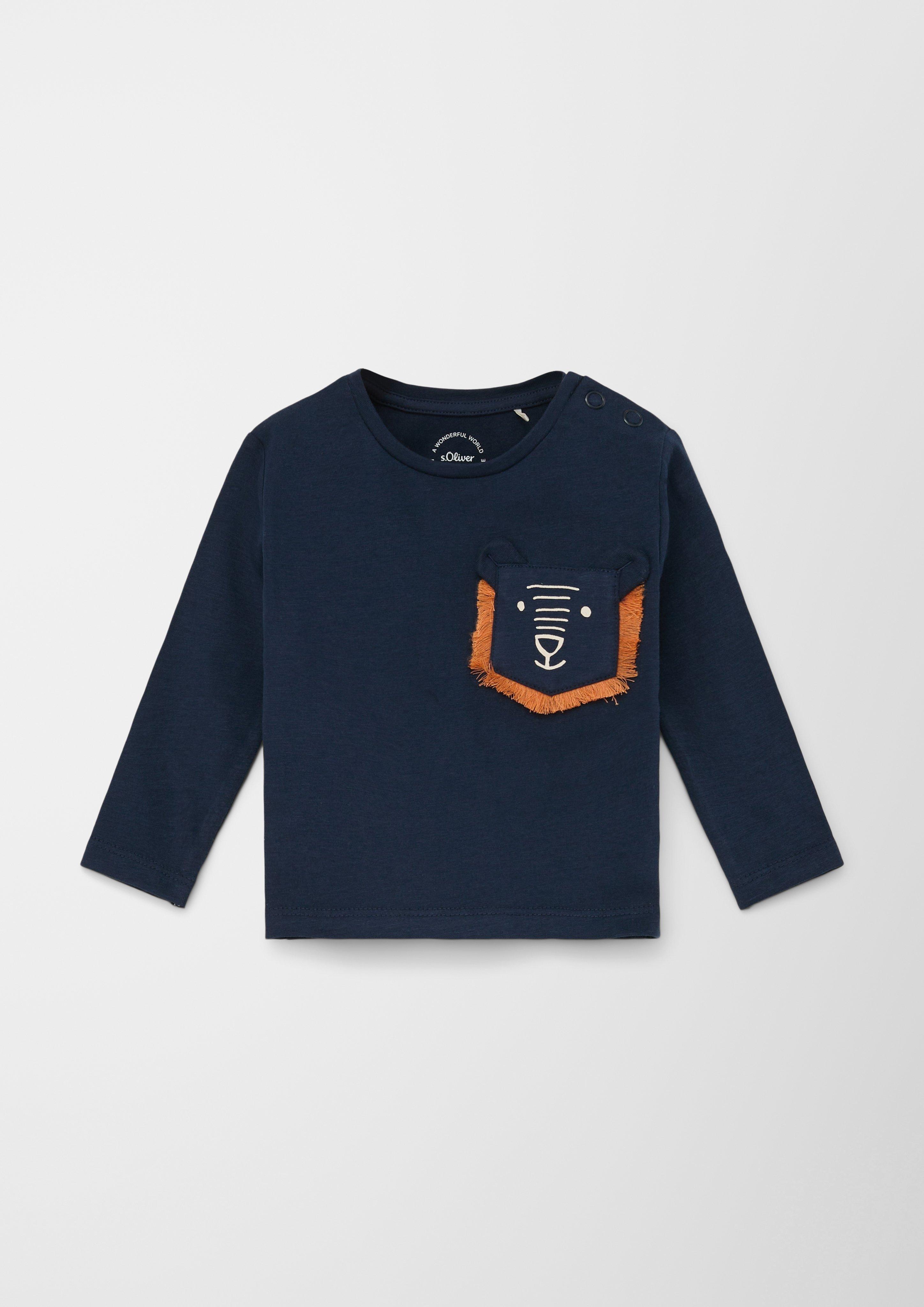 Longsleeve mit Applikation  2128681-5952