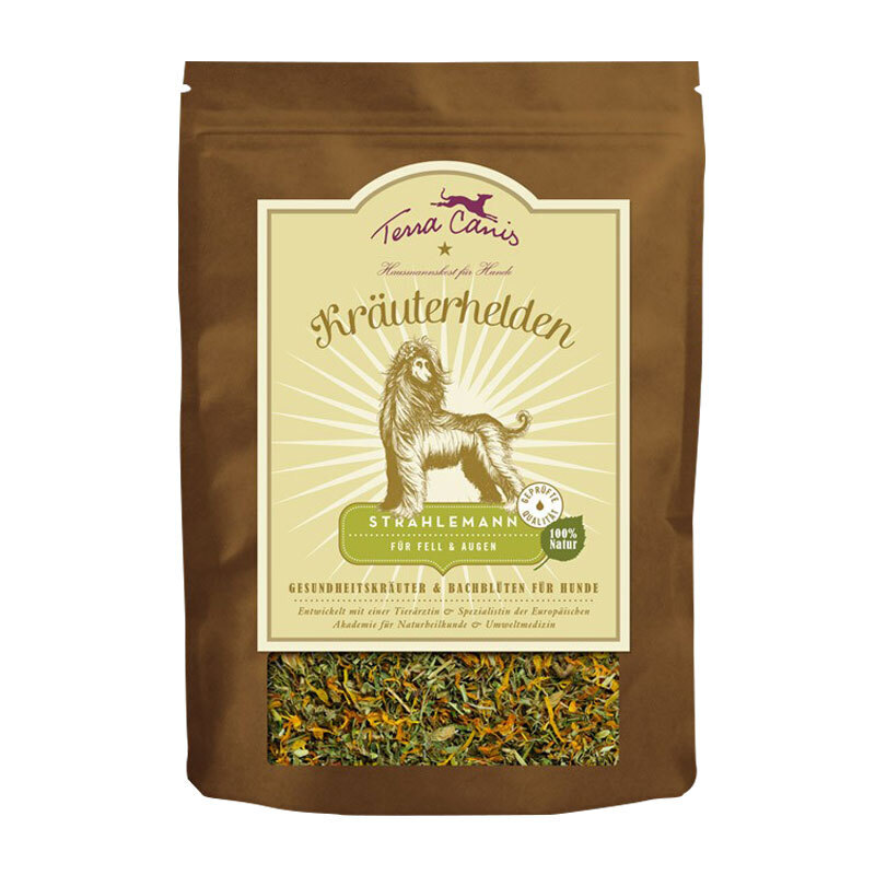Terra Canis Ergänzungsfutter & Aufzucht Terra Canis Kräuterhelden Strahlemann 100g