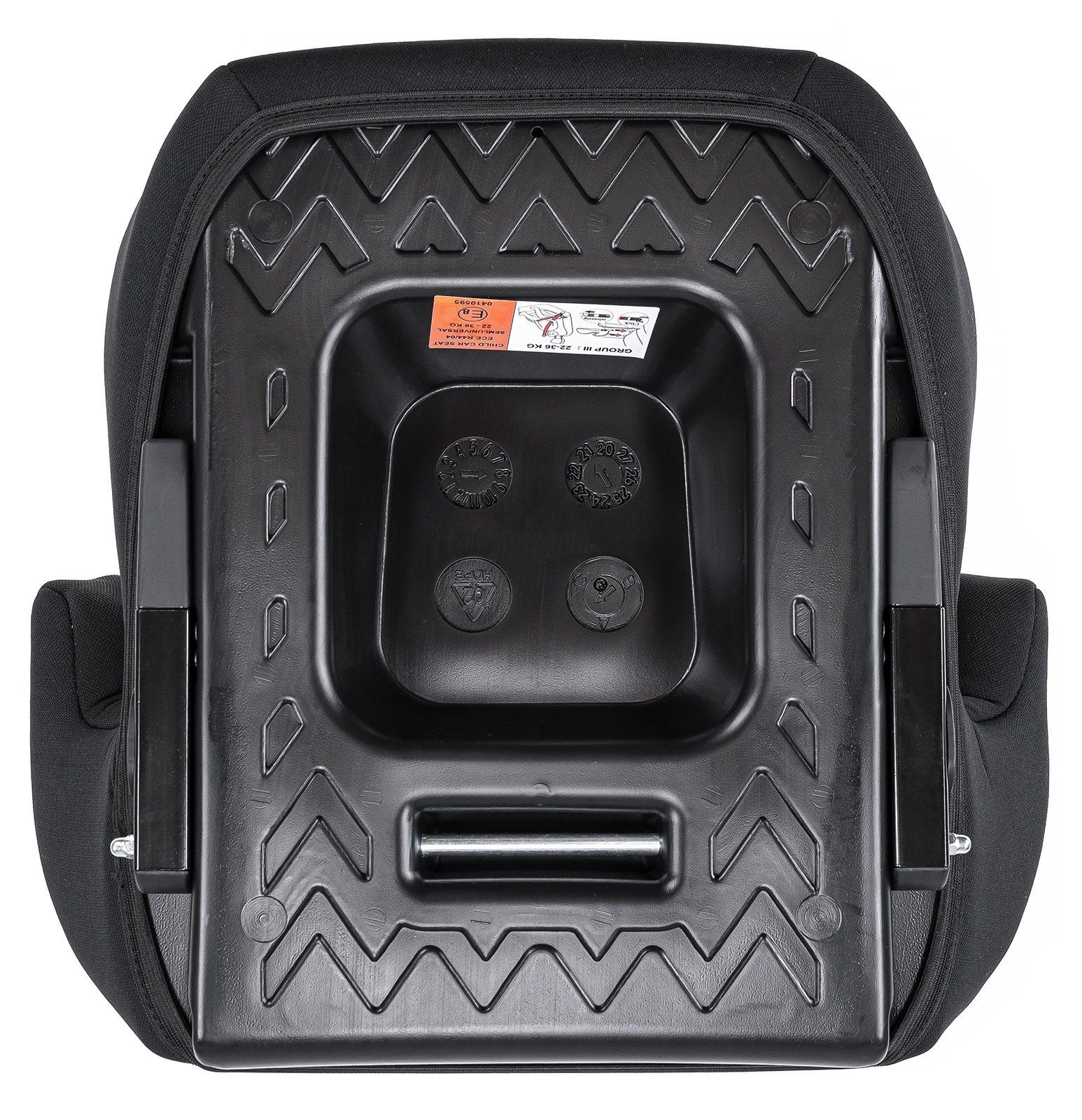 Twins Autokindersitz ISOFIX Kindersitzerhöhung fürs Auto, ab: 22,00 kg, bis: 36,00 kg, ISOFIX, abnehmbarer Bezug, Erfüllt die Sicherheitsnorm ECE R44/04, 6-12 Jahre, 22-36 kg