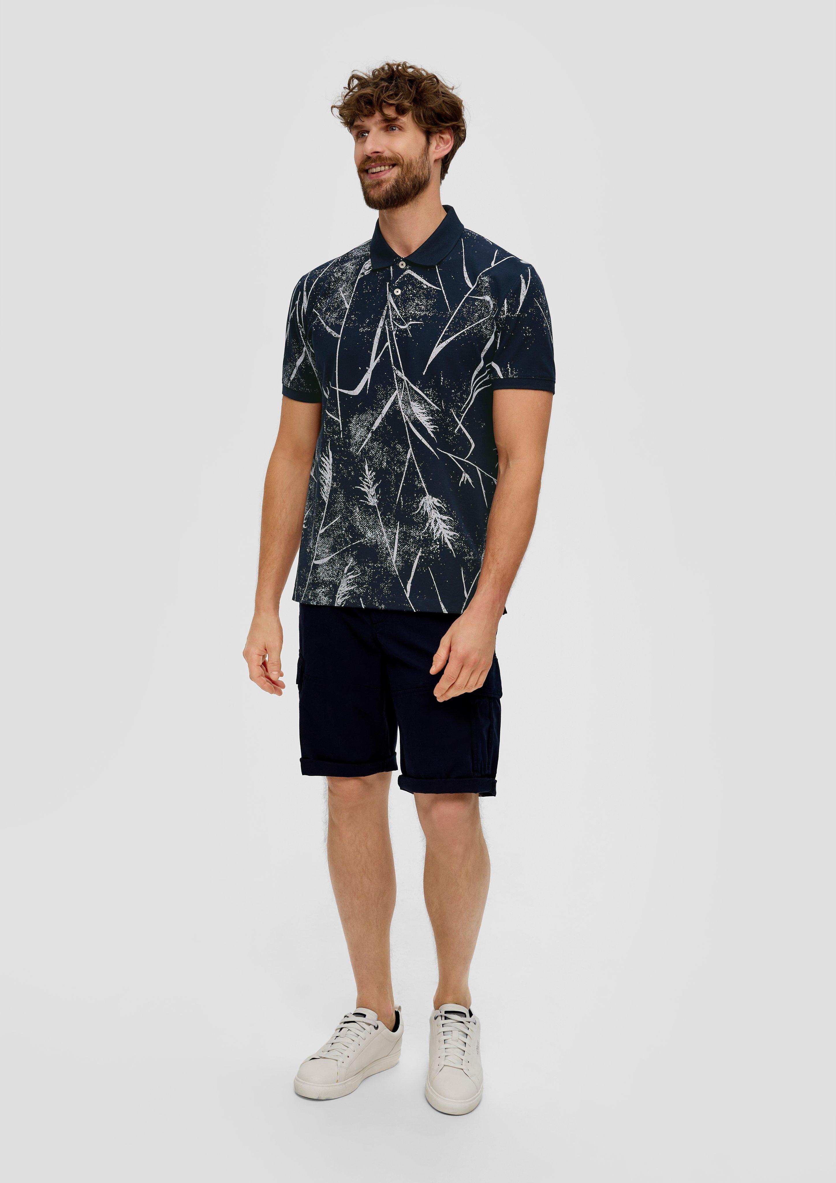 Poloshirt mit All-over-Print  2143942-59A3