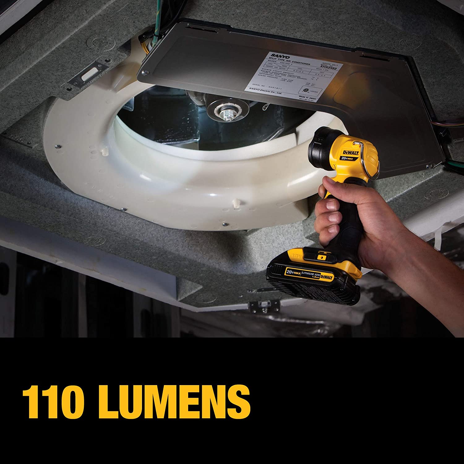 Conjunto de Furadeira/Parafusadeira sem Fio DEWALT 20V Max, 10 Ferramentas (DCK1020D2)