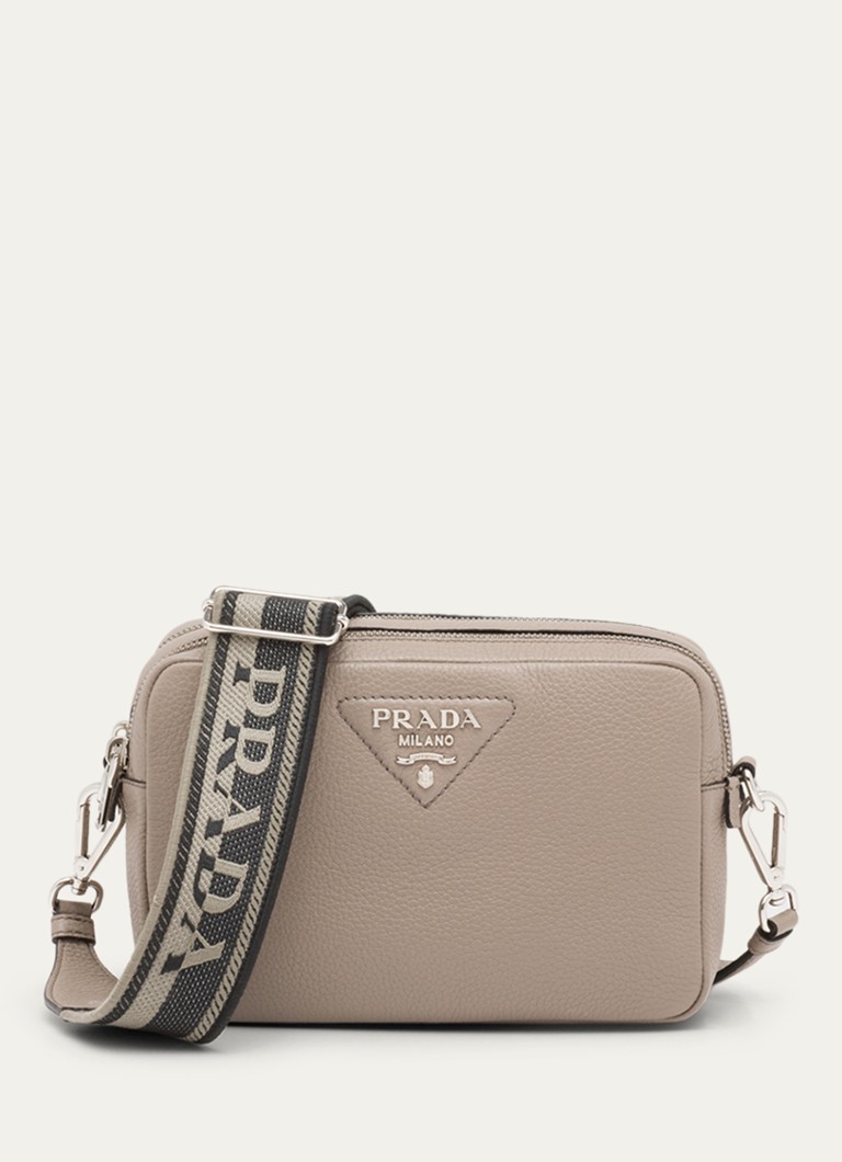 Prada leather crossbody bag