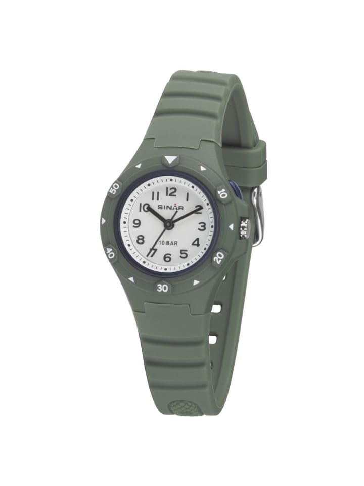 Sinar Quarzuhr XB-19-2 in olivgrün günstig kaufen onesize
