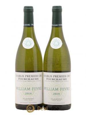 Chablis 1er Cru Fourchaume William Fèvre (Domaine)  2016 - Lot de 2 Bouteilles