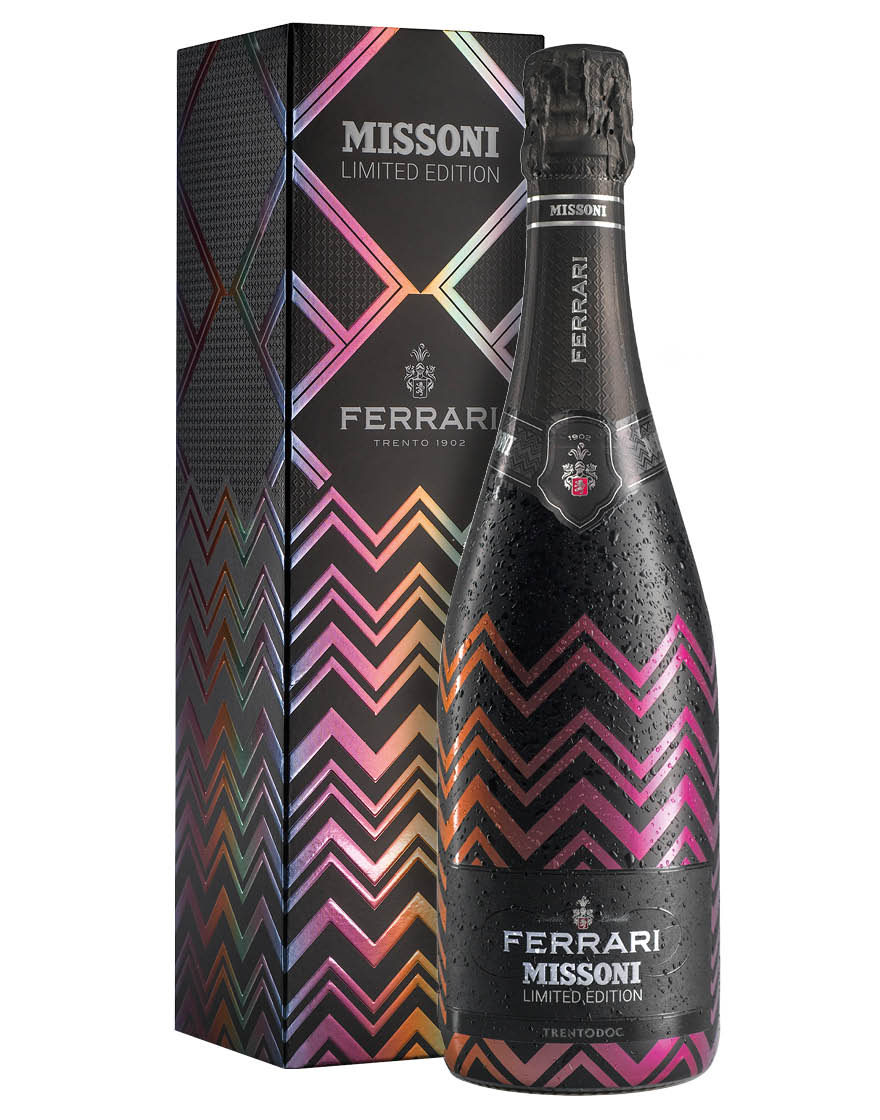 Trento DOC Brut Limited Edition Missoni Red Ferrari 0,75 ℓ, En Étui