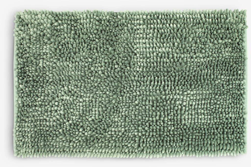 Tapete de banheiro BERGBY dourado BERGBY 50x80cm menta KRONBORG