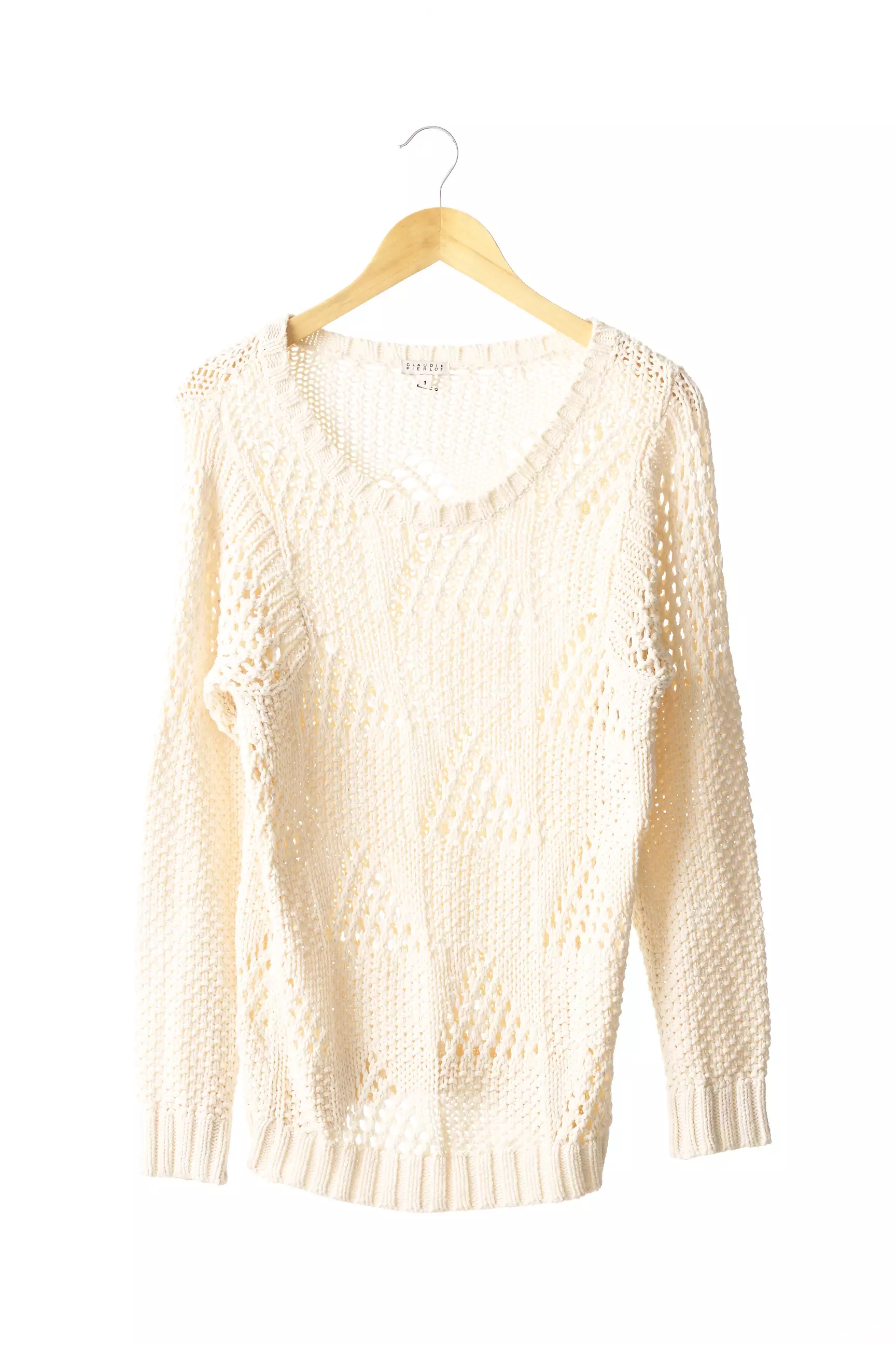 Claudie Pierlot Pulls Femme couleur beige