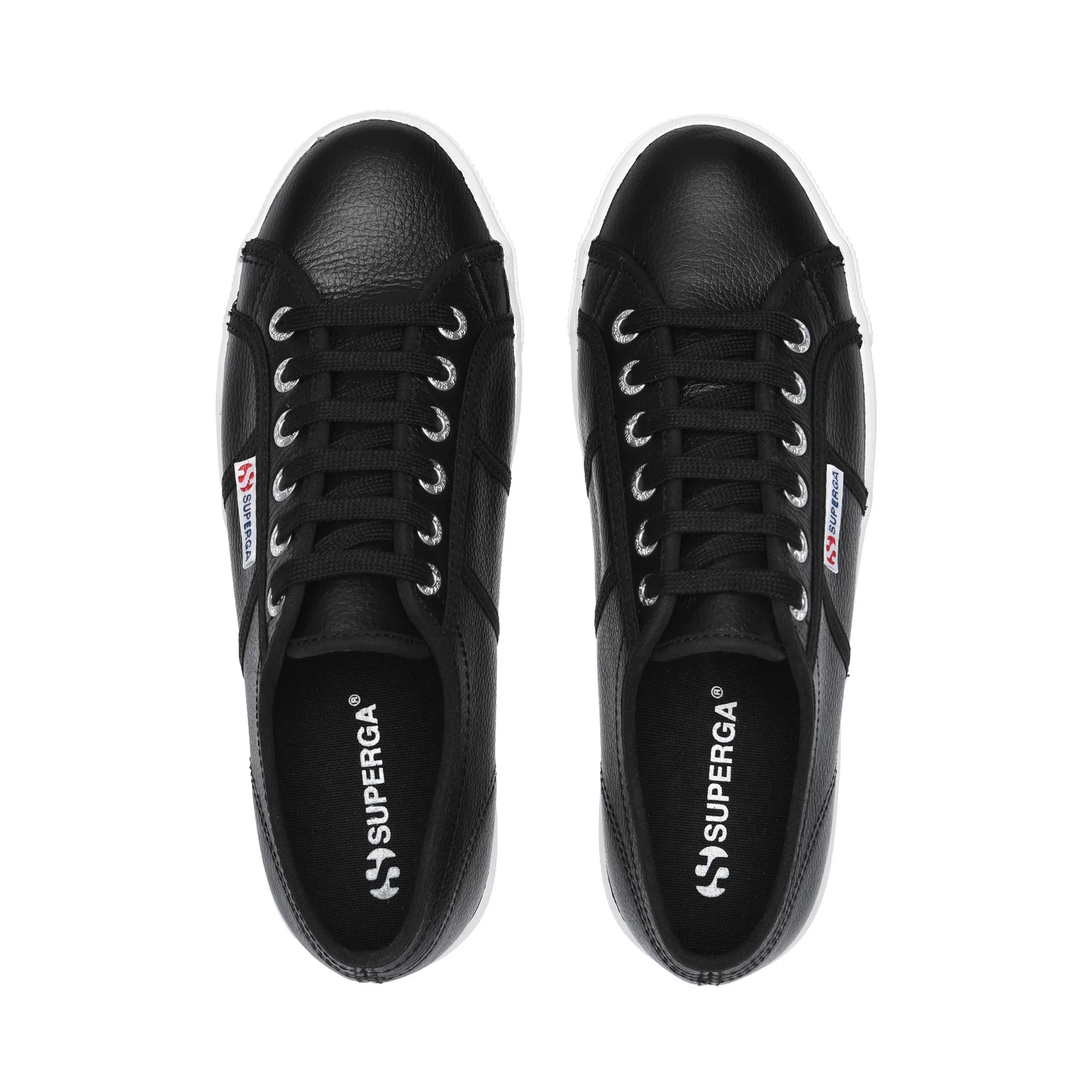 2790 TUMBLED LEATHER-BLACK-WHITE