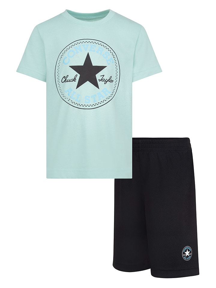 Converse 2tlg. Outfit in Dunkelblau/ Türkis günstig kaufen