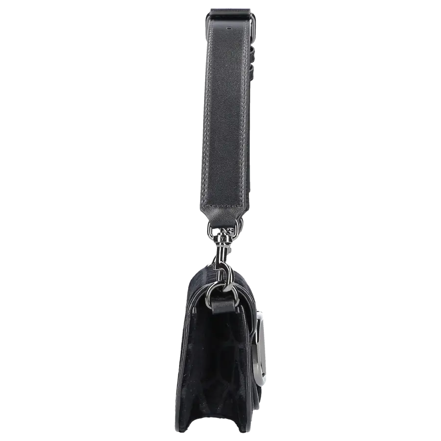 Valentino Garavani - Handtasche LOCÒ Canvas - schwarz