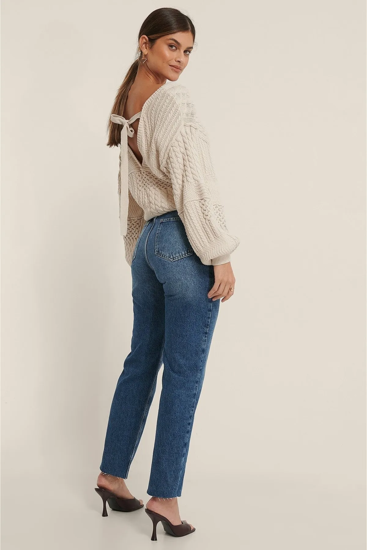 NA-KD  Jeans - Blau - Straight