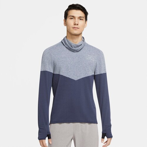 HERREN SWEATSHIRT THERMA-FIT RUN DIVISION SPHERE ELEMENT