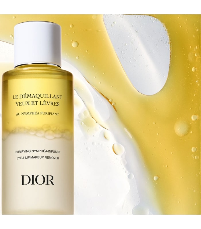 Dior-LE DEMAQUILLANT YEUX ET LEVRES-Démaquillant biphase yeux et lèvres au nymphéa français purifiant