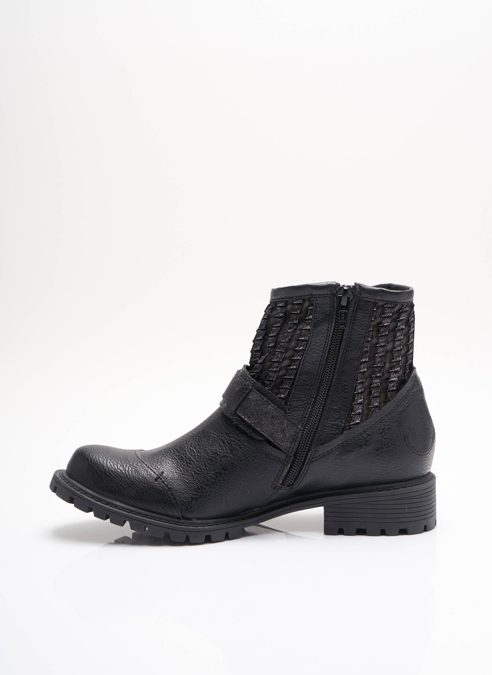 Fugitive By Francesco Rossi Bottines Femme couleur noir