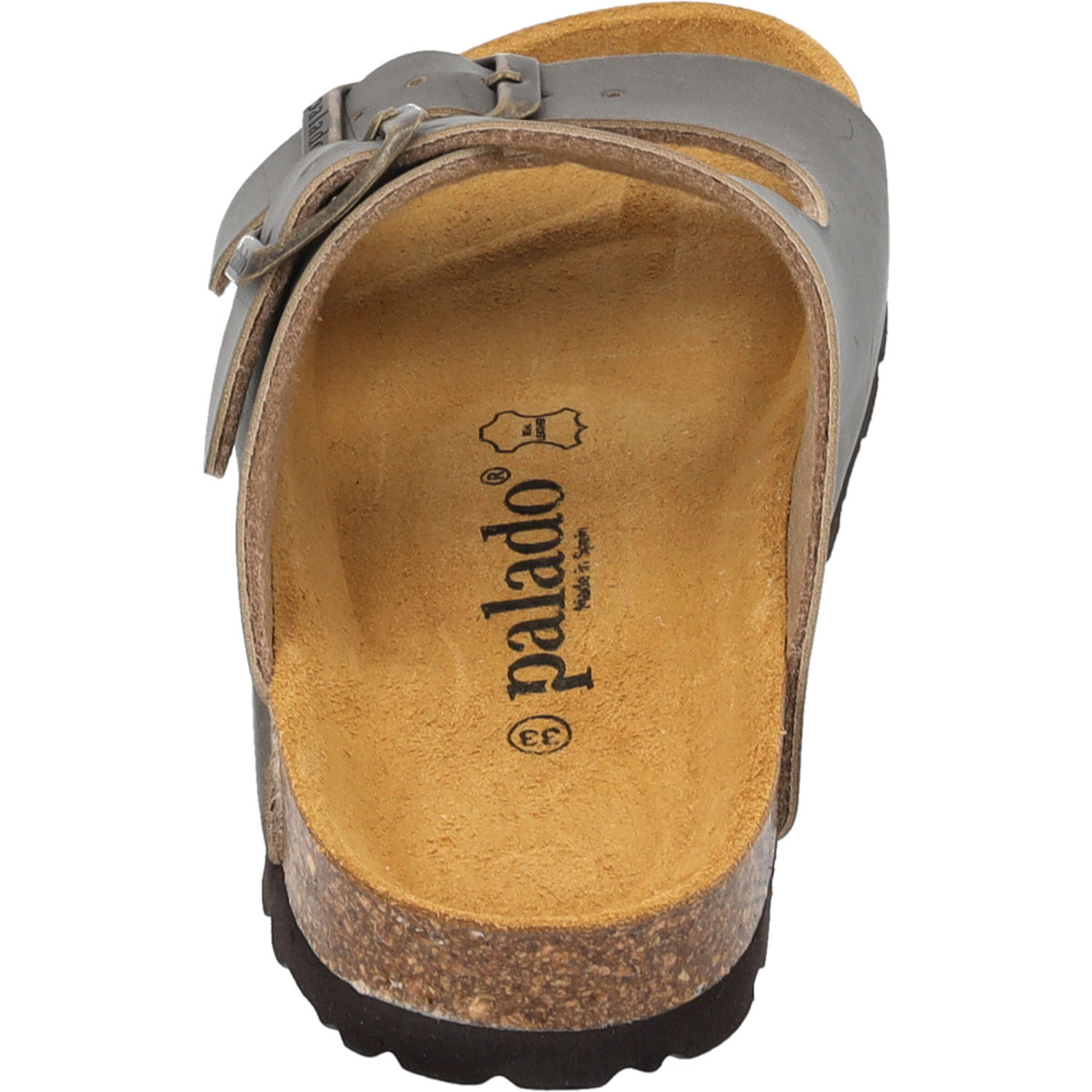 Palado Kids Korfu B Basic, Pantoletten, Kinder, Braun/Velours